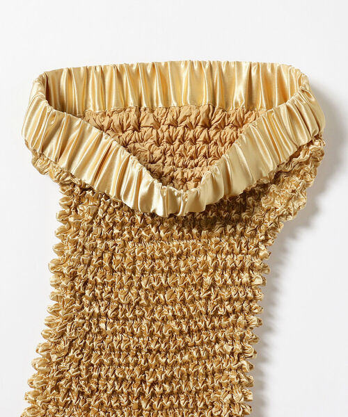 Ray BEAMS（レイビームス）の「Ray BEAMS / ポップコーン シャーリング スカート（スカート・レディース・ブラック/イエロー系その他5・ONE SIZE）」の13枚目の写真