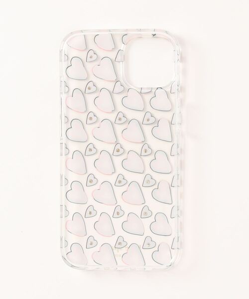 kate spade iPhone 14 ハート柄ケース kate spade new york（ケイトスペード ニューヨーク）の「ハート