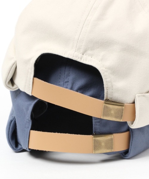 niko and...（ニコアンド）の「［抗菌防臭］ツイルロールキャップ（キャップ・メンズ・オフホワイト/ブルー/ブラック・FREE）」の16枚目の写真