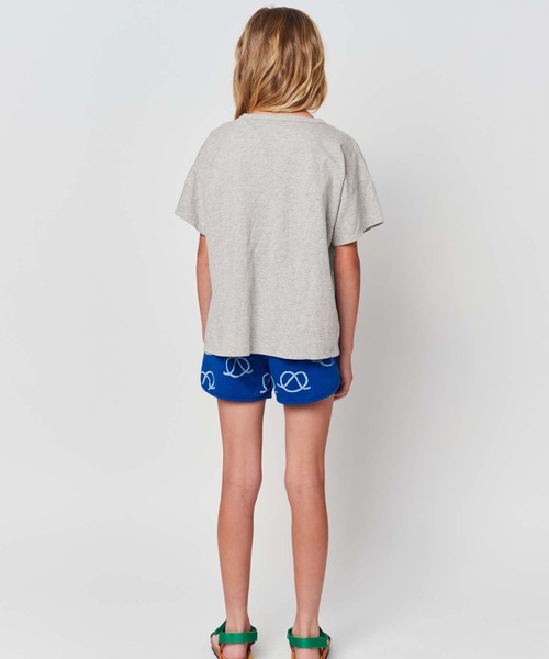BOBO CHOSES(ボボショーズ)の「Yellow Squid T-shirt(Tシャツ/カットソー・キッズ・ライトグレー・4-5Y/2-3Y/6-7y/10-11y/8-9y)」の8枚目の写真