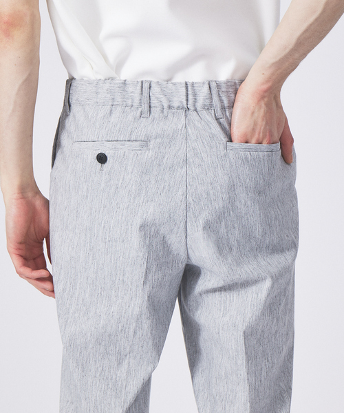 ABAHOUSE GRAY（アバハウスグレイ）の「【セットアップ対応】COOL DRYMAX イージー スラックス（スラックス・メンズ・モカ/ネイビー/グレー/ブルー/グレイッシュベージュ/チェック/ストライプ/ブラック/グレー系その他・44/46/48/50）」の10枚目の写真