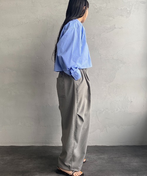 kurara　mizuiroind グレー パンツ 美品 mizuiroind（ミズイロインド）の「[mizuiro ind/ミズイロインド