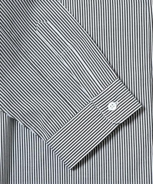 MONKEY TIME（モンキータイム）の「＜monkey time＞ ∴ ストライプ ロングシャツ クォータースリーブ ◆（シャツ/ブラウス・メンズ・その他・MEDIUM/LARGE/SMALL）」の8枚目の写真