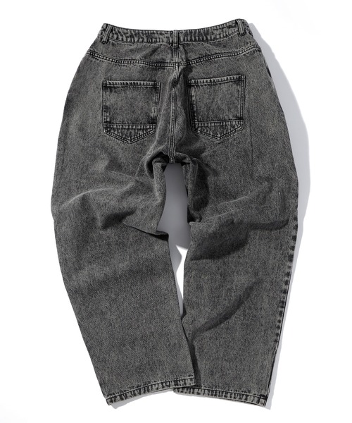 INASTUDIOS ZOO(イーナストゥディオスズー)の「「INASTUDIOS SELECT」12oz デニム バギーパンツ(デニムパンツ・メンズ・ケミカルウォッシュ/ブルー系その他/ブラック系その他/インディゴブルー/ブラック・X-LARGE/LARGE/MEDIUM)」の15枚目の写真