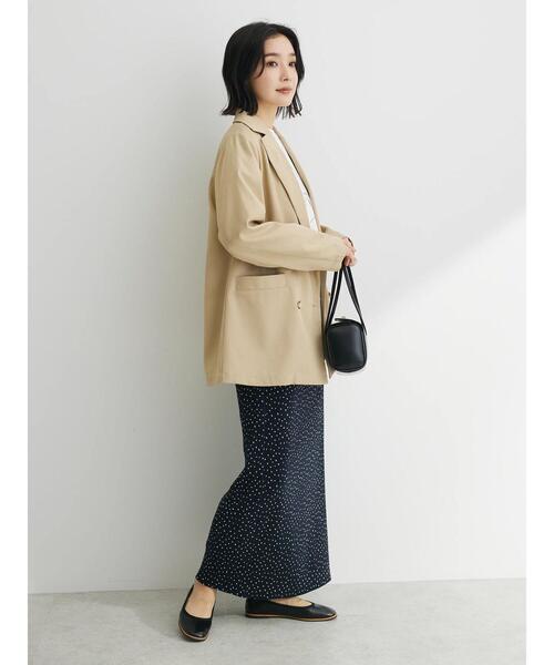 Green Parks(グリーンパークス)の「テーラードジャケット(その他アウター・レディース・ベージュ/ネイビー・FREE)」の21枚目の写真