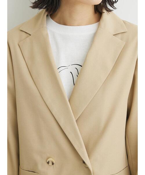 Green Parks(グリーンパークス)の「テーラードジャケット(その他アウター・レディース・ベージュ/ネイビー・FREE)」の15枚目の写真