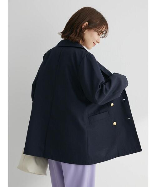 Green Parks(グリーンパークス)の「テーラードジャケット(その他アウター・レディース・ベージュ/ネイビー・FREE)」の16枚目の写真