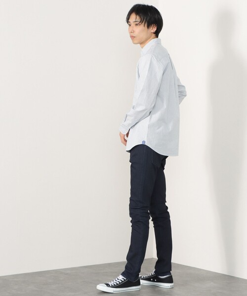BEAMS HEART(ビームスハート)の「BEAMS HEART / ストレッチ デニム スキニー パンツ(デニムパンツ・メンズ・ブラック/ネイビー/ブルー系その他4・MEDIUM/LARGE/SMALL)」の4枚目の写真