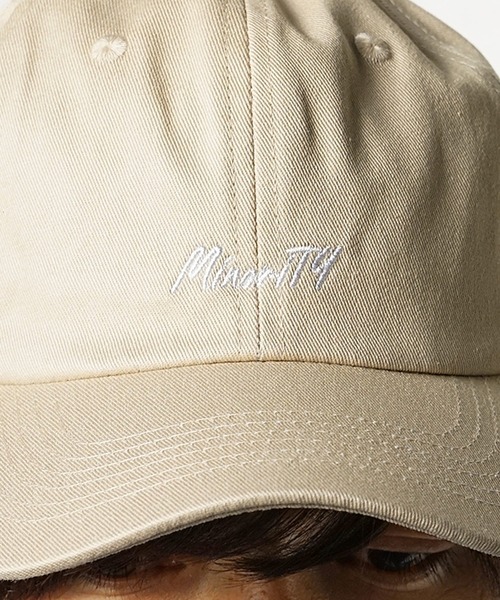 MinoriTY(マイノリティ)の「MinoriTYロゴキャップ(ハット・メンズ・ベージュ/ブラック・FREE)」の9枚目の写真