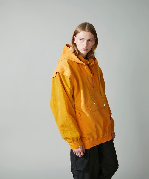 F/CE. (エフシーイー)の「F/CE. LAYERED WINDBREAKER / エフシーイー レイヤードウィンドブレーカー(ブルゾン・レディース・セージグリーン/ブラック/レッド/マスタード・SMALL/MEDIUM/LARGE/X-LARGE)」の8枚目の写真