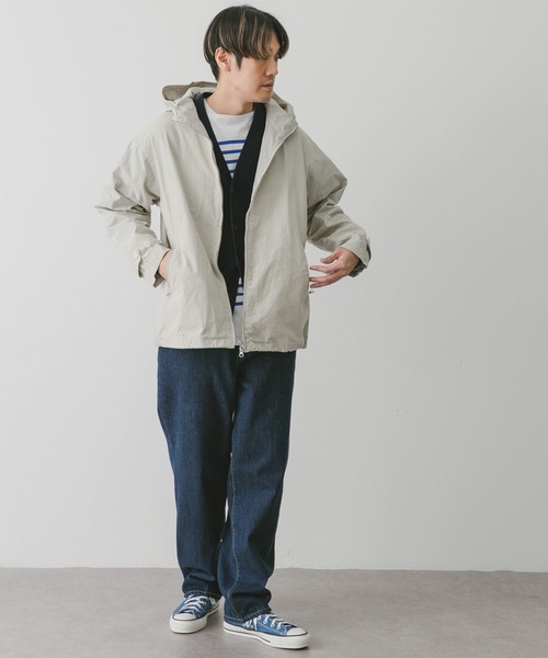 URBAN RESEARCH DOORS（アーバンリサーチドアーズ）の「カラージップパーカー（ブルゾン・メンズ・グリーン系その他/オフホワイト/チャコールグレー/ブルー・MEDIUM/LARGE）」の17枚目の写真