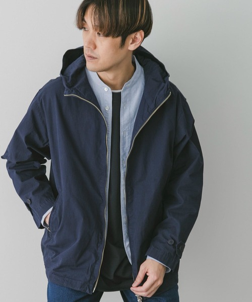 URBAN RESEARCH DOORS（アーバンリサーチドアーズ）の「カラージップパーカー（ブルゾン・メンズ・グリーン系その他/オフホワイト/チャコールグレー/ブルー・MEDIUM/LARGE）」の19枚目の写真