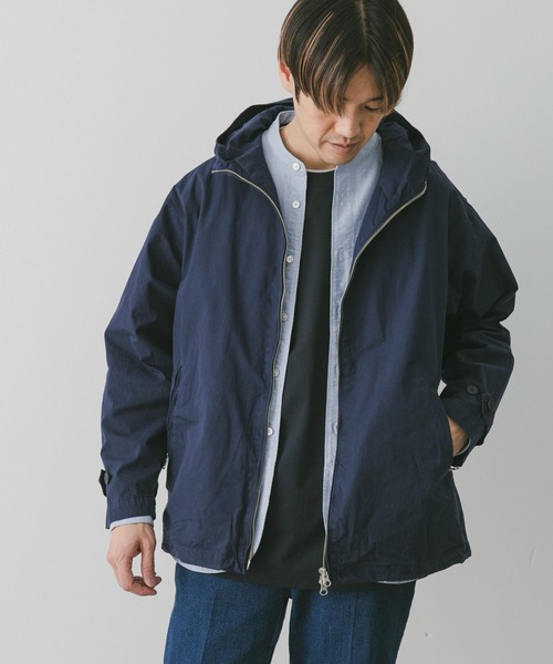 URBAN RESEARCH DOORS（アーバンリサーチドアーズ）の「カラージップパーカー（ブルゾン・メンズ・グリーン系その他/オフホワイト/チャコールグレー/ブルー・MEDIUM/LARGE）」の20枚目の写真