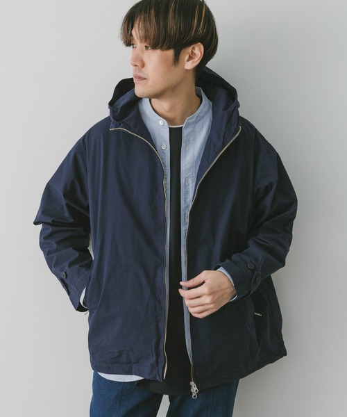 URBAN RESEARCH DOORS（アーバンリサーチドアーズ）の「カラージップパーカー（ブルゾン・メンズ・グリーン系その他/オフホワイト/チャコールグレー/ブルー・MEDIUM/LARGE）」の21枚目の写真