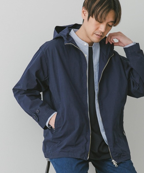 URBAN RESEARCH DOORS（アーバンリサーチドアーズ）の「カラージップパーカー（ブルゾン・メンズ・グリーン系その他/オフホワイト/チャコールグレー/ブルー・MEDIUM/LARGE）」の22枚目の写真