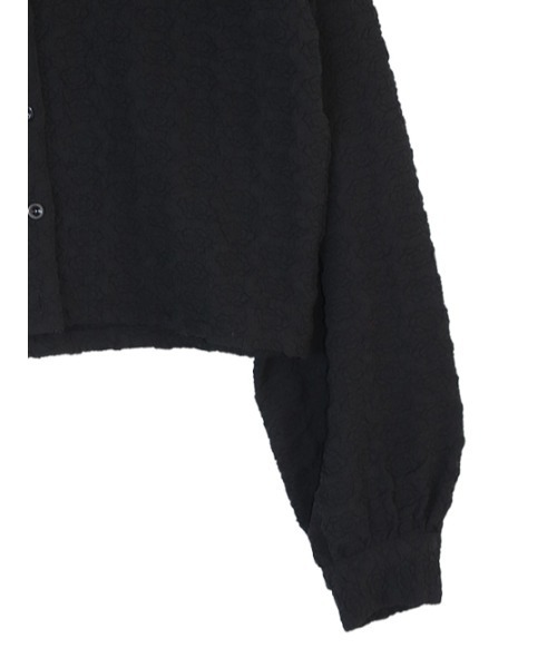 AMAIL(アマイル)の「Piping collar shirt(シャツ/ブラウス・レディース・ホワイト/ブラック・FREE)」の12枚目の写真