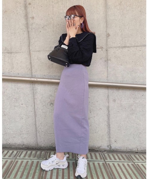 AMAIL(アマイル)の「Piping collar shirt(シャツ/ブラウス・レディース・ホワイト/ブラック・FREE)」の14枚目の写真
