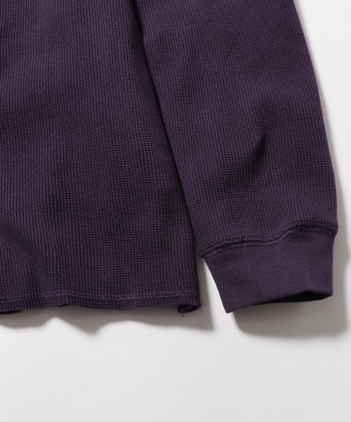 STUSSY(ステューシー)の「STUSSY/ステューシー LS THERMAL ロンT サーマル(Tシャツ/カットソー・メンズ・ブラック/ナチュラル/パープル・L/XL/S/M/XXL)」の7枚目の写真