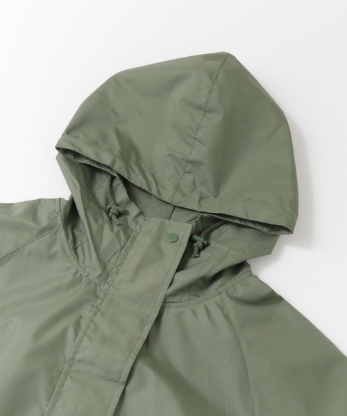 SMELLY(スメリー)の「because Mods Gather Coat(レインコート/ポンチョ・レディース・カーキ・ONE)」の4枚目の写真