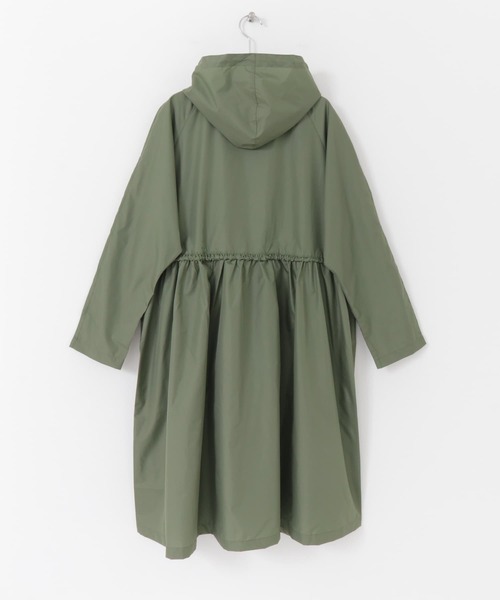 SMELLY(スメリー)の「because Mods Gather Coat(レインコート/ポンチョ・レディース・カーキ・ONE)」の15枚目の写真