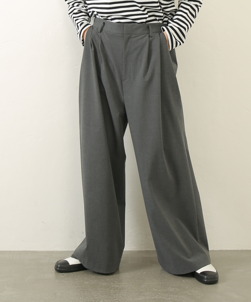 セール】トロピカル タックパンツ（スラックス）｜JOURNAL STANDARD