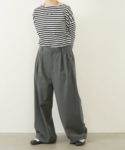 セール】トロピカル タックパンツ（スラックス）｜JOURNAL STANDARD