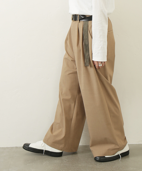 セール】トロピカル タックパンツ（スラックス）｜JOURNAL STANDARD