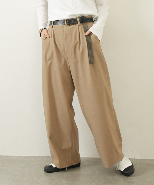 セール】トロピカル タックパンツ（スラックス）｜JOURNAL STANDARD