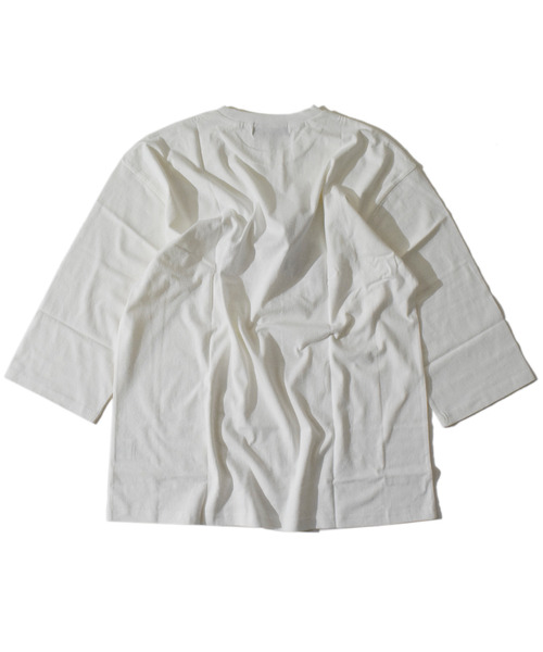 ALDIES（アールディーズ）の「Welcome Half Sleeve / ウェルカムハーフスリーブ（Tシャツ/カットソー・メンズ・ブラック/ホワイト/マルチ・LARGE/MEDIUM/SMALL）」の14枚目の写真