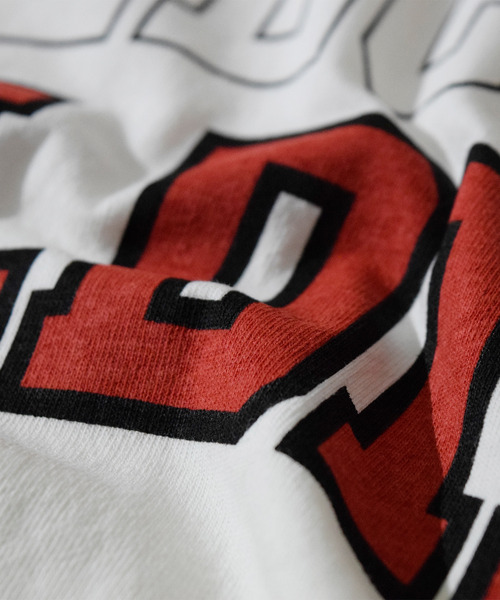 ALDIES（アールディーズ）の「Welcome Half Sleeve / ウェルカムハーフスリーブ（Tシャツ/カットソー・メンズ・ブラック/ホワイト/マルチ・LARGE/MEDIUM/SMALL）」の4枚目の写真