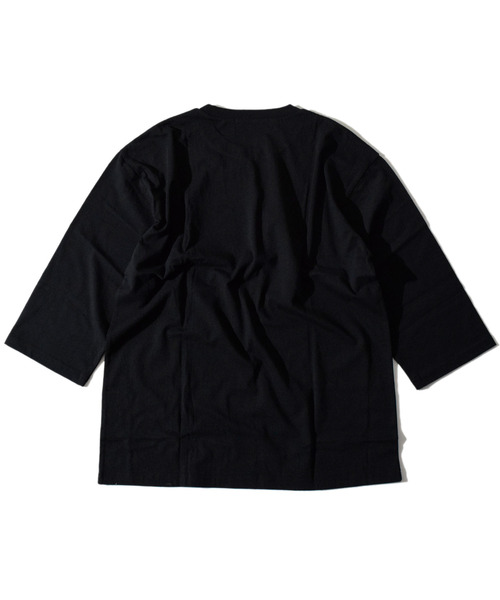 ALDIES（アールディーズ）の「Welcome Half Sleeve / ウェルカムハーフスリーブ（Tシャツ/カットソー・メンズ・ブラック/ホワイト/マルチ・LARGE/MEDIUM/SMALL）」の9枚目の写真