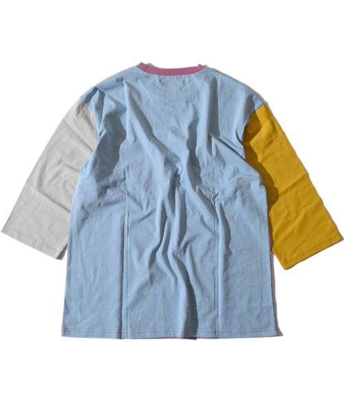 ALDIES（アールディーズ）の「Welcome Half Sleeve / ウェルカムハーフスリーブ（Tシャツ/カットソー・メンズ・ブラック/ホワイト/マルチ・LARGE/MEDIUM/SMALL）」の15枚目の写真