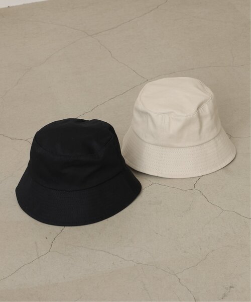 RAY CASSIN（レイカズン）の「【CHEER UP】ロゴバケットハット（ハット・レディース・オフホワイト/ブラック・FREE）」の4枚目の写真