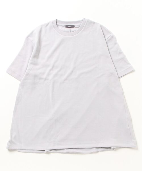 MinoriTY(マイノリティ)の「【MinoriTY】極上柔らか素材テントラインポンチ半袖Tシャツ メンズ カットソー 無地 シンプル カラーTシャツ(Tシャツ/カットソー・メンズ・グリーン/ベージュ/グレー/ブルー・M/L)」の5枚目の写真