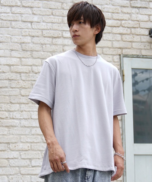 MinoriTY】極上柔らか素材テントラインポンチ半袖Tシャツ メンズ