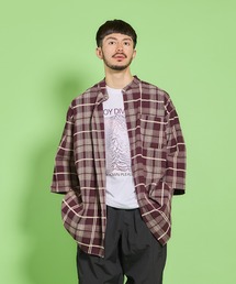 3/4 B.C. SHIRT LINEN / 3/4 バンドカラー シャツ リネン