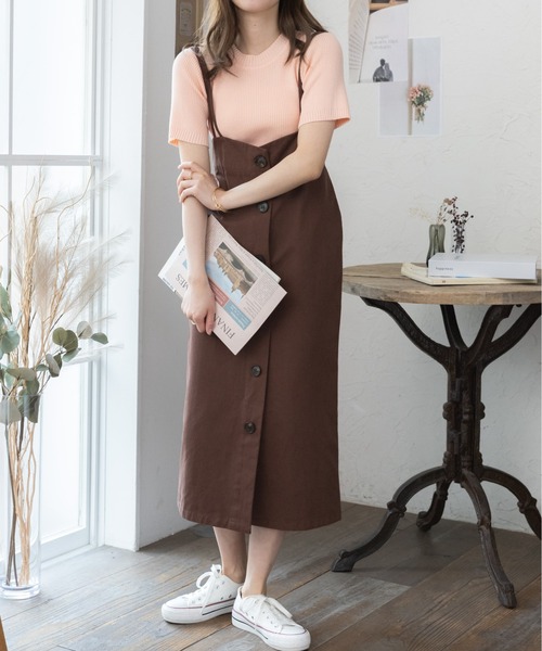 Ada.（エイダ）の「今なら490円！半袖 クロップド ニット（ニット/セーター・レディース・ブルー系その他/ピンク/オフホワイト/ブラック・M/L）」の21枚目の写真
