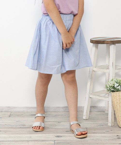 ikka(イッカ)の「India インナーパンツ付きスカート(120~160cm)(スカート・キッズ・ブラック/ブルー/その他・120/130/140/150/160)」の22枚目の写真