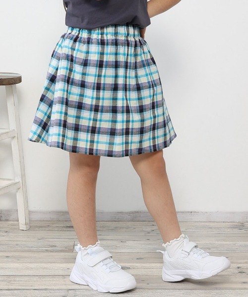 ikka(イッカ)の「India インナーパンツ付きスカート(120~160cm)(スカート・キッズ・ブラック/ブルー/その他・120/130/140/150/160)」の21枚目の写真