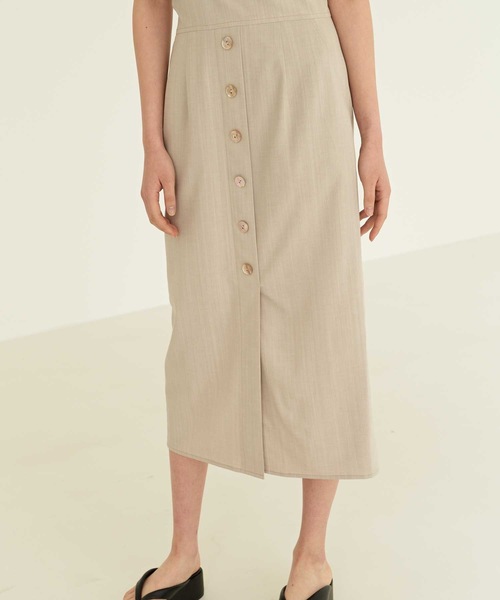MOHAN(モハン)の「【MOHAN 】TOR キャップ スリーブ ドレス / TOR CAP SLEEVE DRESS(ワンピース・レディース・ベージュ/ミント・SMALL/MEDIUM)」の9枚目の写真