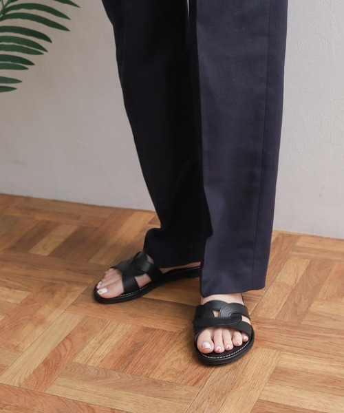 URBAN RESEARCH DOORS（アーバンリサーチドアーズ）の「カッティングサンダル（サンダル・レディース・ブラック/ホワイト・38/36/37）」の5枚目の写真