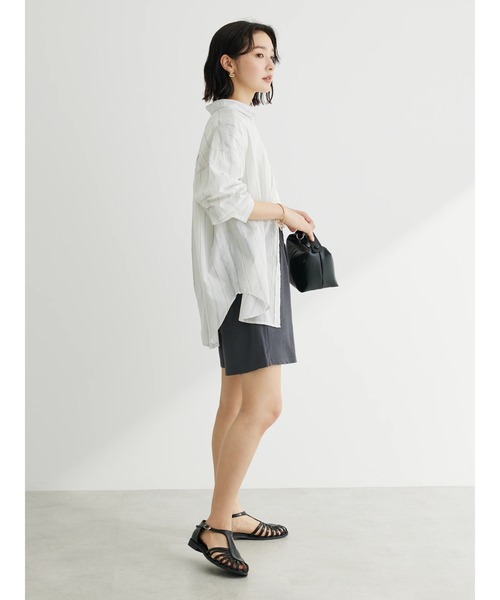 Russell Athletic(ラッセルアスレティック)の「■RUSSELL ATHLETICコットンスウェットショーツ(スウェットパンツ・レディース・カーキ/チャコールグレー・FREE)」の11枚目の写真