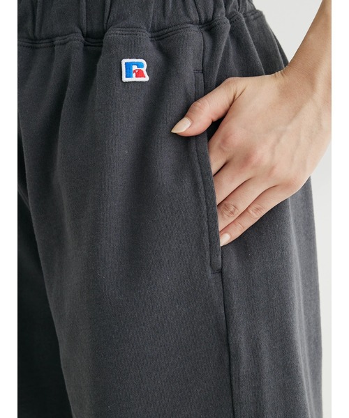 Russell Athletic(ラッセルアスレティック)の「■RUSSELL ATHLETICコットンスウェットショーツ(スウェットパンツ・レディース・カーキ/チャコールグレー・FREE)」の14枚目の写真