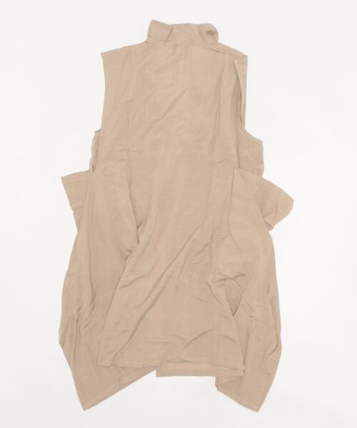 チャイハネ(チャイハネ)の「【チャイハネ】モード変形MEN'Sロングベスト(ベスト・メンズ・ベージュ/ブラック/カーキ・FREE)」の6枚目の写真