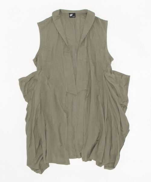 【チャイハネ】モード変形MEN'Sロングベスト(ベスト)|チャイハネ(チャイハネ) 【チャイハネ】モード変形MEN'Sロングベスト(ベスト)|チャイハネ(チャイハネ)