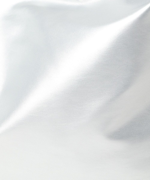 LAKOLE（ラコレ）の「フェイクレザーワンノットハンドルショルダーバッグ / 907772（ショルダーバッグ・レディース・シルバー/ブラック/サンドグレー・FREE）」の14枚目の写真