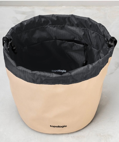 Topologie（トポロジー）の「Topologie/トポロジー/Reversible Bucket リバーシブルバケット【バッグ単体】（ショルダーバッグ・レディース・ブラック・FREE）」の6枚目の写真