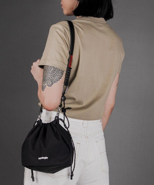 topologiesリバーシブルバケット・ ショルダーストラップセット Topologie ショルダーバッグ Topologie/トポロジー Reversible