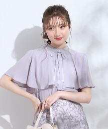 couture brooch | 【一枚で存在感UP】ケープ風ブラウス(シャツ/ブラウス)