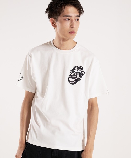 JACKROSE(ジャックローズ)の「TRS-ANIMAL FUR PATCHWORK SS TEE(Tシャツ/カットソー・メンズ・ブラック/ホワイト・M/L/XL)」の7枚目の写真
